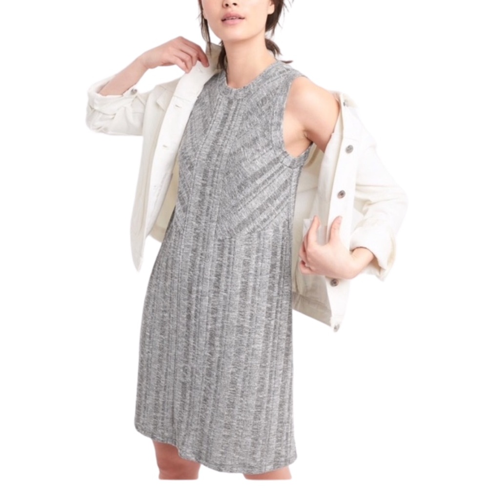 GAP | Heather Grey Sleeveless Softspun Dress *NWT*